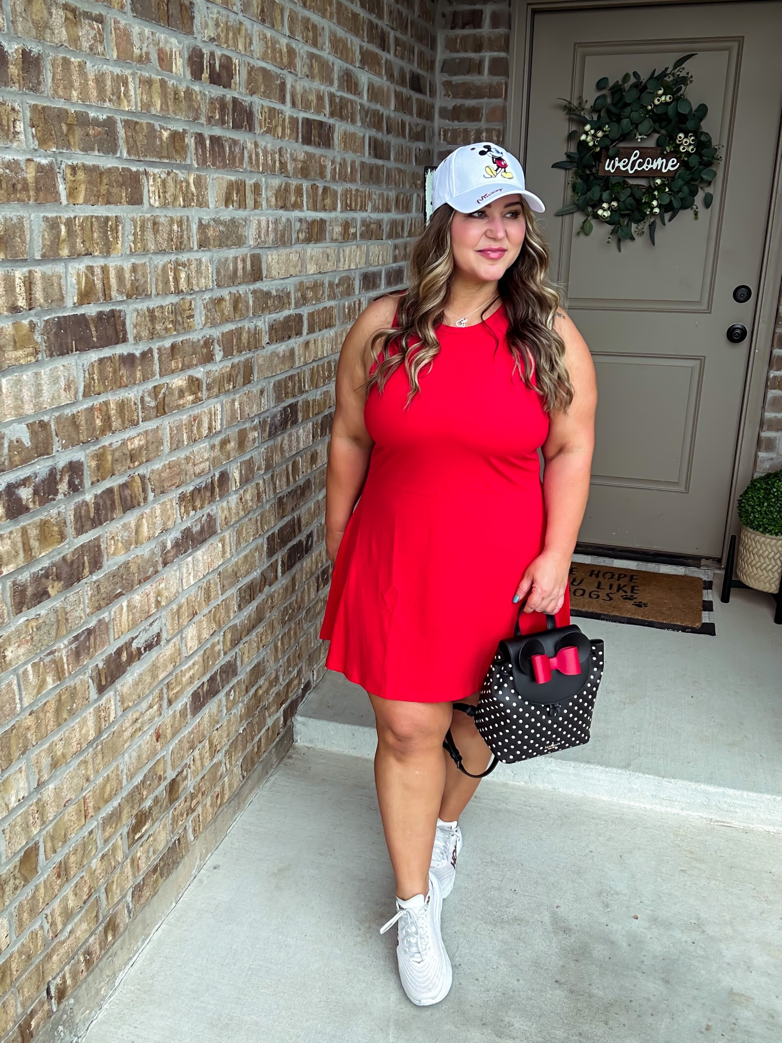 Dress size XL tts
Bike shorts size XL tts
Shoes tts 

#LTKunder50 #LTKcurves #LTKstyletip