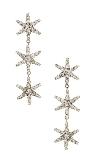 Aurora Earrings in Crystal | Revolve Clothing (Global)
