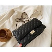 Lambskin Leather Cross Body Chain Strap Messenger Bag, Designer Inspired Bag, Coco Chanel Style Bag, | Etsy (UK)