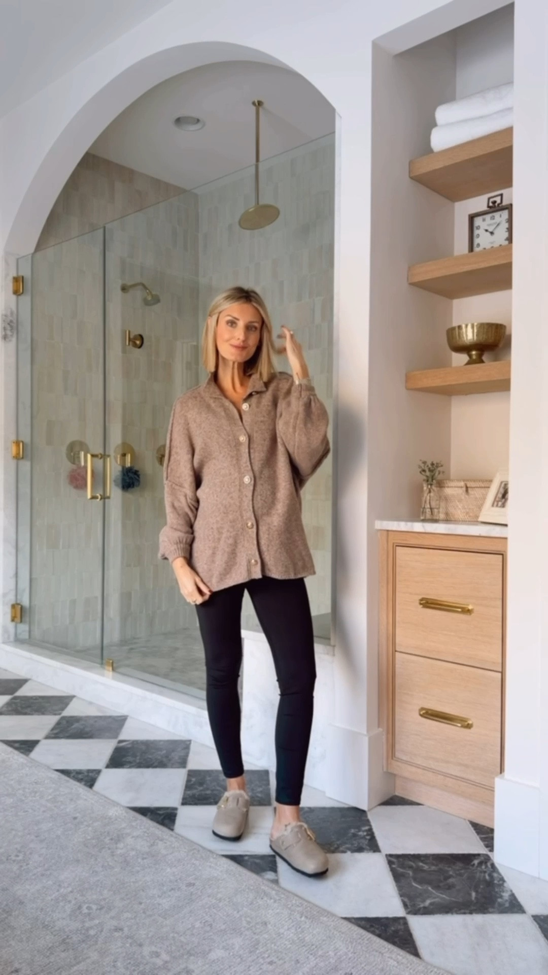 This sweater comes in several different colors! I love the buttons down the front! Wearing S. 

Loverly Grey, Amazon find, Amazon fashion, neutral sweater, neutral cardigan, winter fashion, winter outfit ideas 

#LTKFindsUnder50 #LTKBump #LTKootd