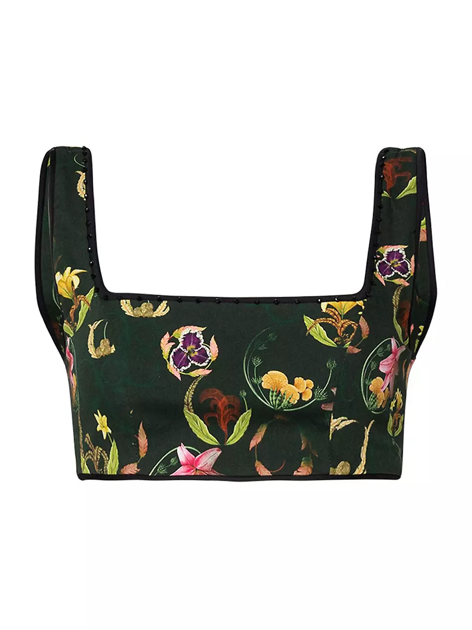 Amanda Marina Cropped Cotton Top | Saks Fifth Avenue