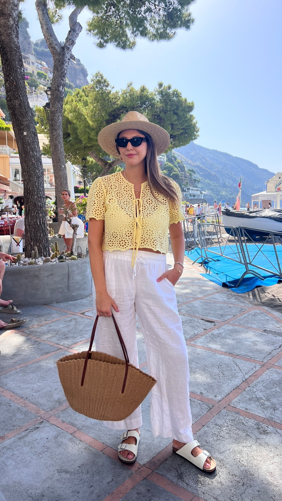 Amazon summer outfit 
Butter yellow top 


Italy outfits | Italy vacation outfits | Italy summer outfits | outfits for Italy | Europe summer outfits | Positano | Amalfi coast outfits | vacation outfit | vacation outfits beach | vacation looks | 

#LTKSeasonal #LTKMidsize #LTKTravel