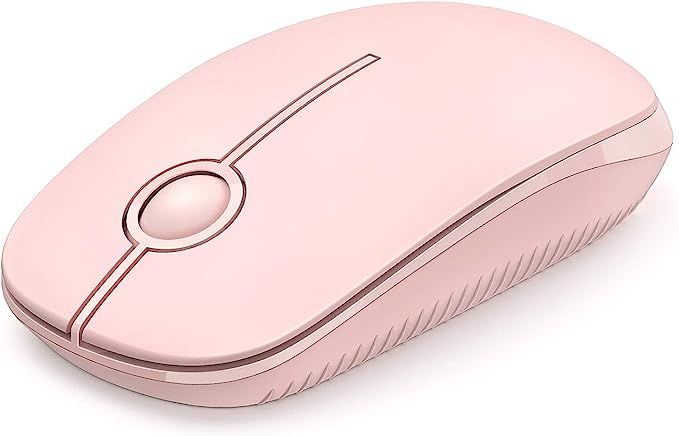 Jelly Comb 2.4G Slim Wireless Mouse with Nano Receiver, Less Noise, Portable Mobile Optical Mice ... | Amazon (US)