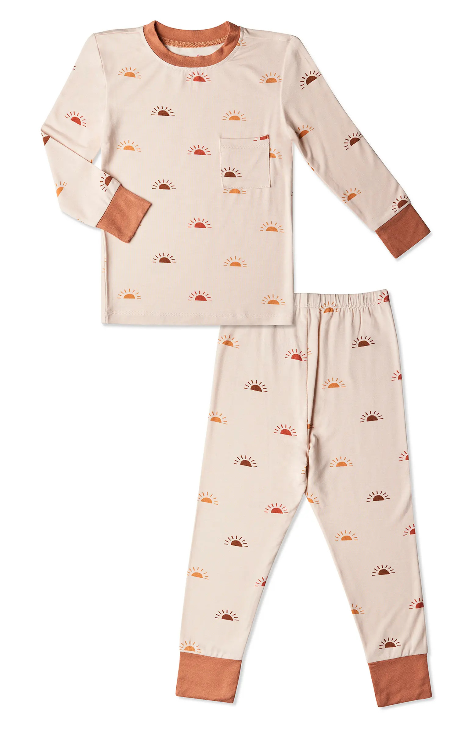Everly Grey Kids' Fitted Two-Piece Pajamas | Nordstrom