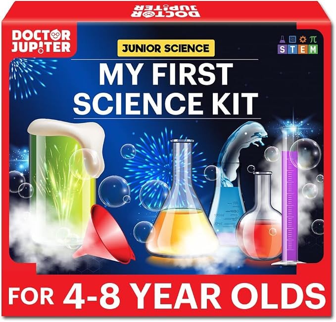 Doctor Jupiter My First Science Kit for Kids 4-6-8 Years Old | STEM Toys for Boys & Girls | Learn... | Amazon (US)