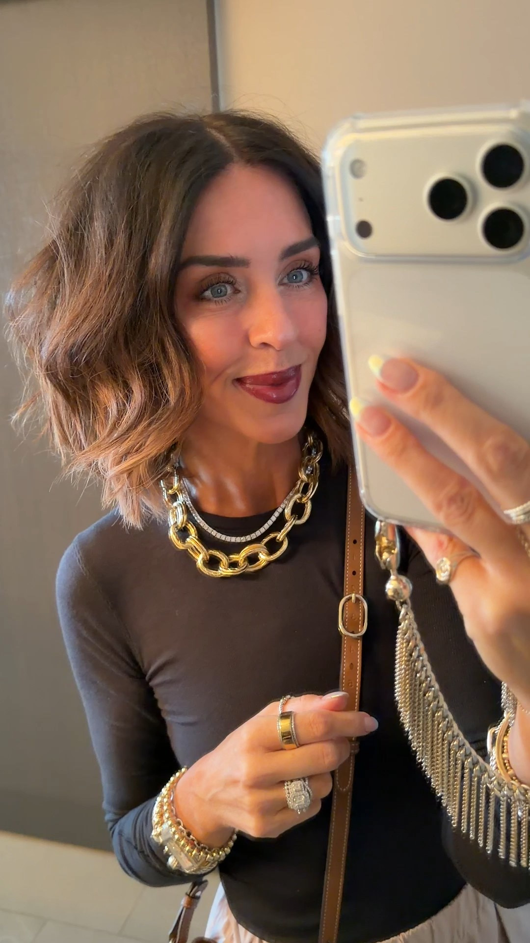 Fitted long sleeve tee - also perfect for layering!! Size 4
Wide leg pants - size S long 



#LTKfitnessgoals #LTKTall #LTKootd