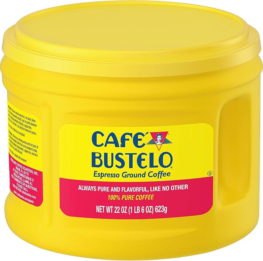 Cafe Bustelo 22oz Plastic Jug Espresso Ground Coffee, Dark Roast | Amazon (US)