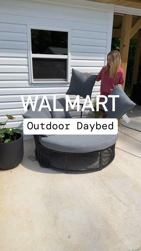 Walmart patio daybed , outdoor furniture, Walmart home decor  

#LTKSeasonal #LTKSaleAlert #LTKHome