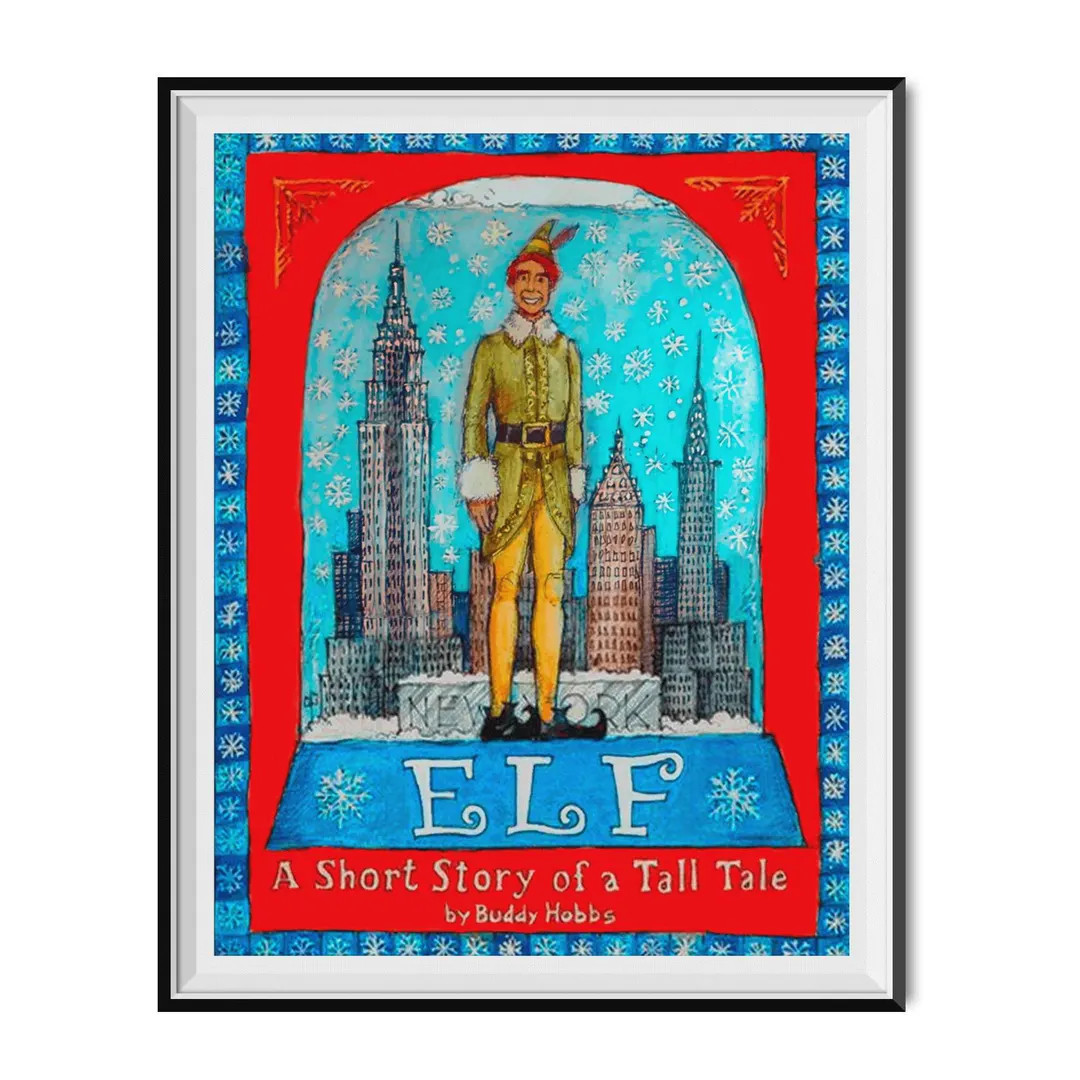 ELF A Short Story of a Tall Tale by Buddy Hobbs Poster - Etsy | Etsy (US)