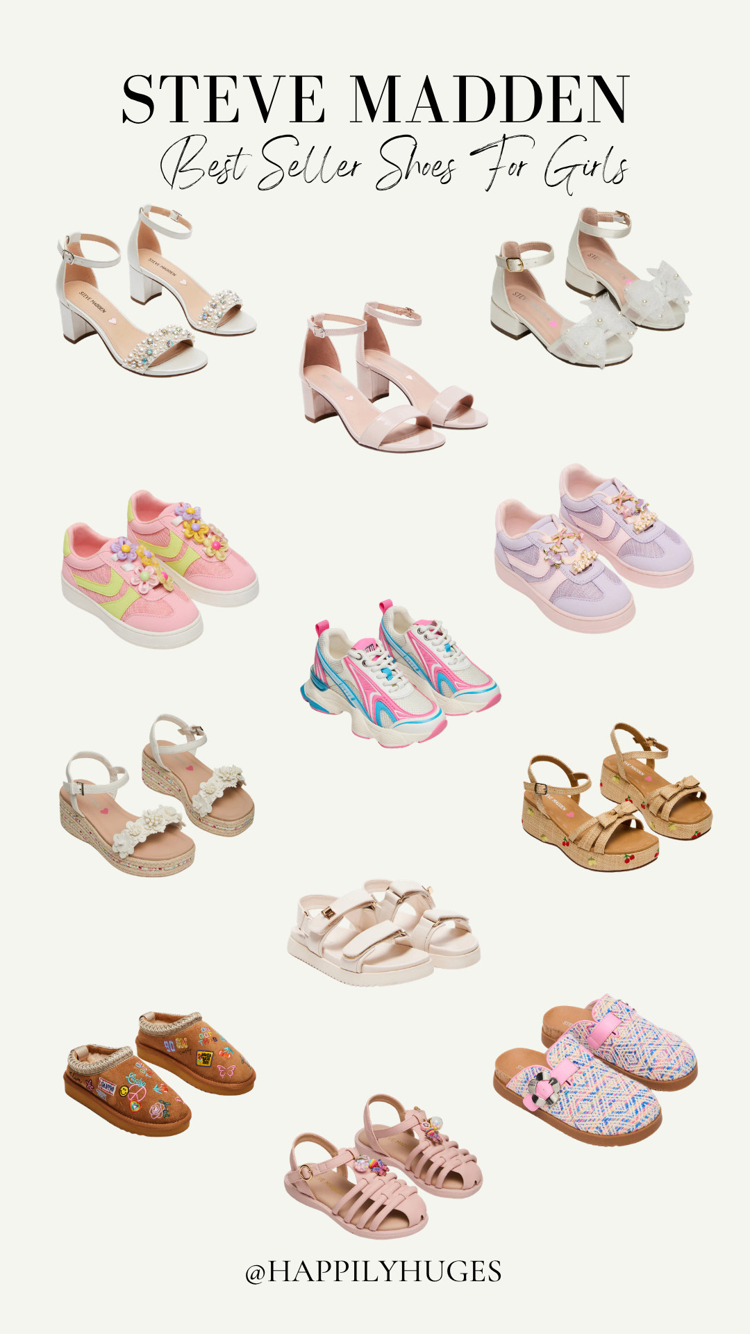 Best-selling shoes for girls from Steve Madden—these styles are a must.  

 #LTKKids