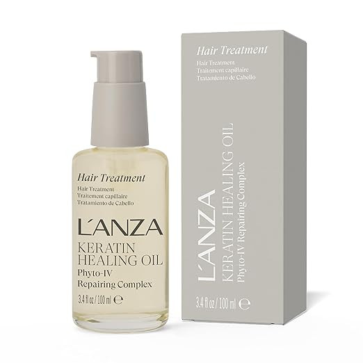 L'ANZA Keratin Healing Hair Oil Treatment, Keratin Infused Treatment, Hair Oil For Damaged Locks,... | Amazon (US)
