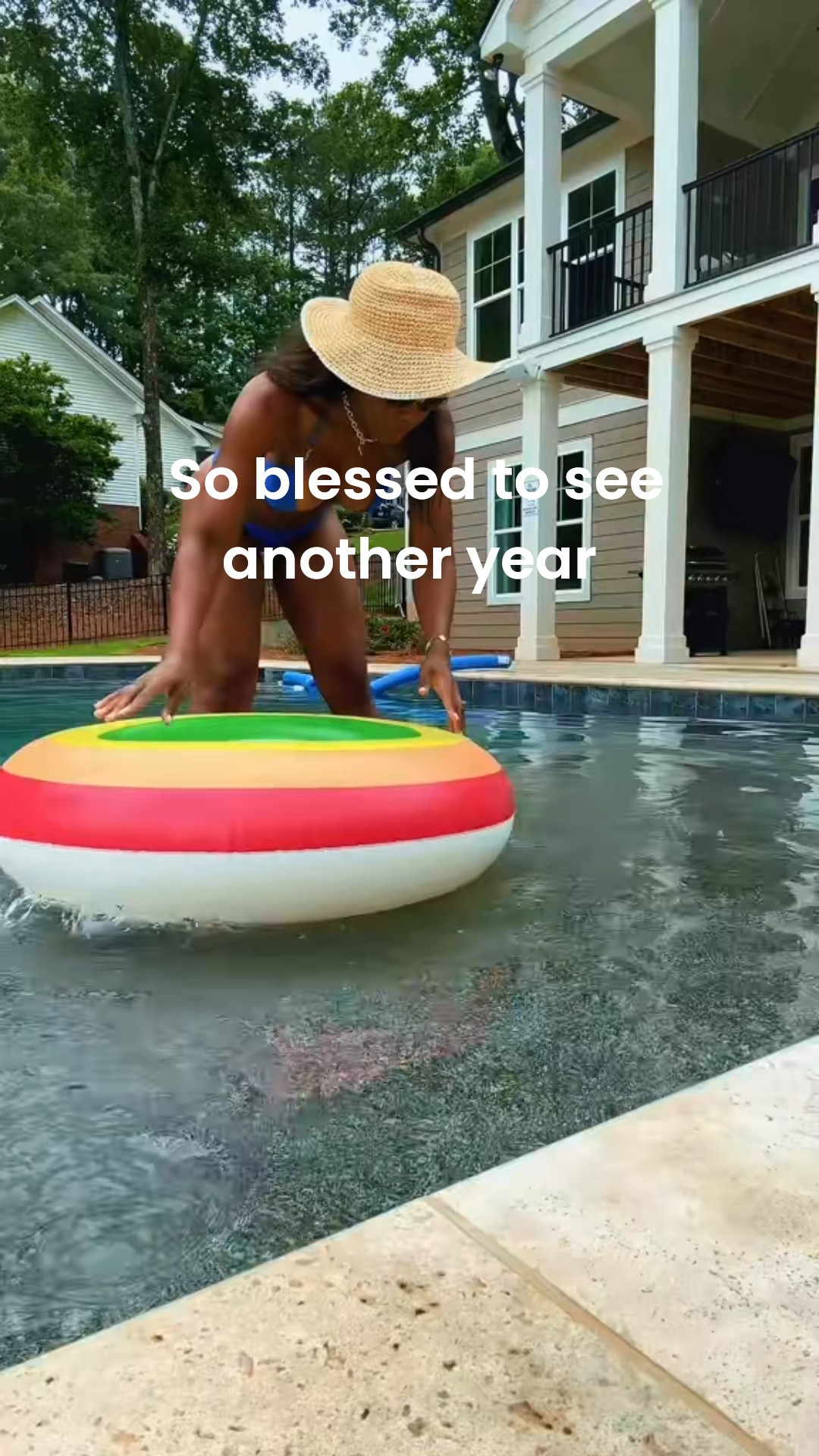 Memorial Day Poolside Fit — Lakeside Edition
This blue bikini? A forever favorite. She’s been with me through it all — lake days, beach days, river floats, you name it. Still serving.
Paired it with my go-to lace cover-up (always a win), a straw hat for that sun-kissed look, white sandals, and of course… Tom Ford Soleil Blanc + Fenty Beauty “Who Needs Clothes?” for that glow from within moment.
Grab your drink, girl. Let’s head to the pool and soak it all the way in.

#OOTD #MemorialDayVibes #LakesideLiving #PoolsideFashion #BeachReady #SwimwearSeason #TomFordSoleilBlanc #FentyGlow #Summer2025Style #TasarieStyle #CountrysideChic #WeekendVibes #RiverDays #SunKissedGlow #WhatToWearToTheLake #SwimwearFavorites#LTKSummerEdit

#LTKSeasonal #LTKSwim
