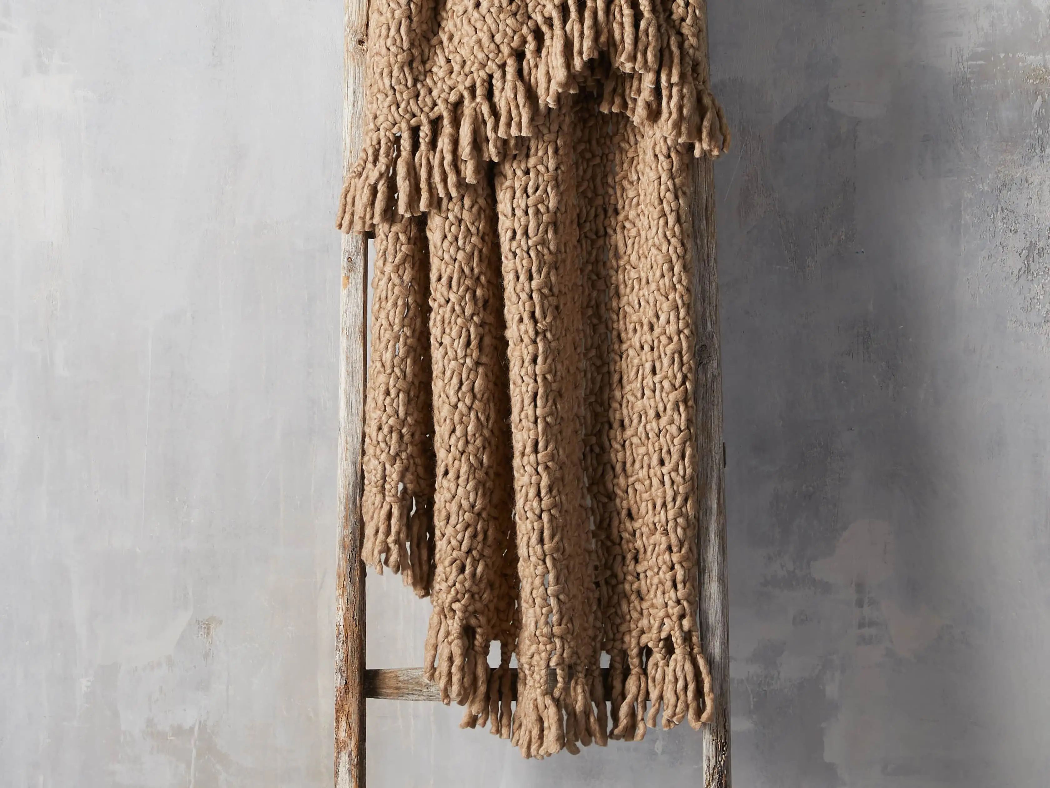 Chunky Knit Throw | Arhaus