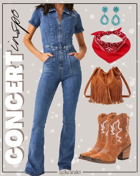 Country concert outfit festival outfits Nashville outfit denim romper jumpsuit shorts with brown leather cowboy boots cowgirl boot tall boots turquoise earrings and red bandana straw cowgirl hat cowboy hats summer outfit fair carnival Nordstrom Amazon 
.
Work dress outfits wedding guest dresses teacheroutfit workwear red maroon floral dress with beige ivory leather jacket and tall knee high beige boots taupe quilted purse || #Abercrombie #amazon #nordstrom #wedding #dresses #dress #winter
.
.
teacher outfits, business casual, casual outfits, neutrals, street style, Midi skirt, Maxi Dress, Swimsuit, Bikini, Travel, skinny Jeans, Puffer Jackets, Concert Outfits, Cocktail Dresses, Sweater dress, Sweaters, cardigans Fleece Pullovers, hoodies, button-downs, Oversized Sweatshirts, Jeans, High Waisted Leggings, dresses, joggers, fall Fashion, winter fashion, leather jacket, Sherpa jackets, Deals, shacket, Plaid Shirt Jackets, apple watch bands, lounge set, Date Night Outfits, Vacation outfits, Mom jeans, shorts, sunglasses, Disney outfits, Romper, jumpsuit, Airport outfits, biker shorts, Weekender bag, plus size fashion, Stanley cup tumbler, Work blazers, Work Wear, workwear

boots booties take over the knee, ankle boots, Chelsea boots, combat boots, pointed toe, chunky sole, heel, sneakers, slip on shoes, Nike, adidas, vans, dr. marten’s, ugg slippers, golden goose, sandals, high heels, loafers, Birkenstock Birkenstocks, 

Wedding Guest Dresses, Bachelorette Party, White Dresses, bridesmaid dresses, cocktail dress, Bridal shower dress, bride, wedding guest outfit

Target, Abercrombie and fitch, Amazon, Shein, Nordstrom, H&M, forever 21, forever21, Walmart, asos, Nordstrom rack, Nike, adidas, Vans, Quay, Tarte, Sephora 


#LTKStyleTip #LTKSummerSales #LTKSeasonal
