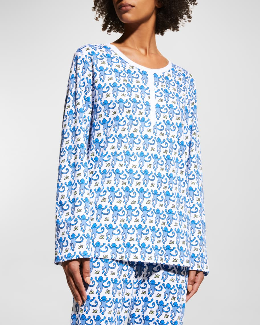 Roller Rabbit Monkey Pajama Set | Neiman Marcus