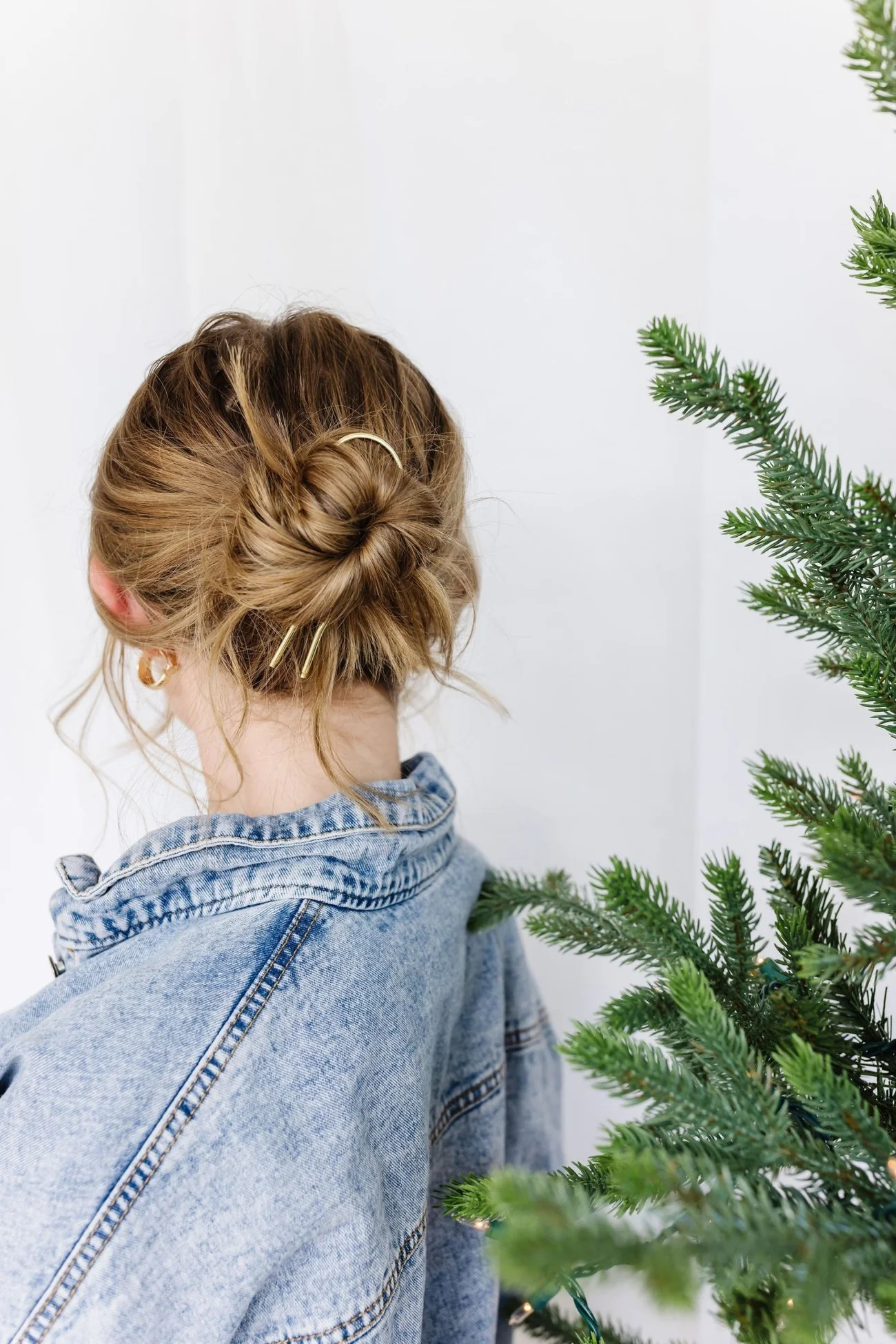 Simple Gold U-Shape Pin | Shop Andi