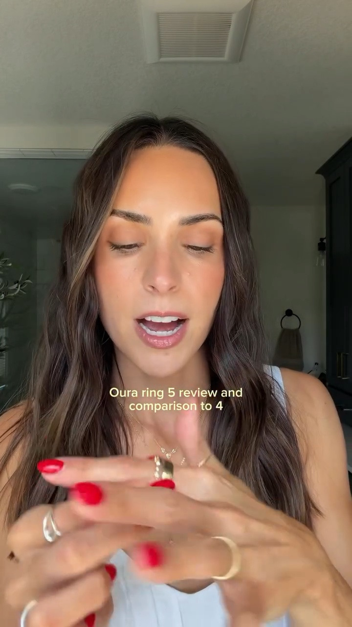 Oura ring 5 review! I like it so much better 🤩 Got my same size as the 4 but my 4 was looser

Electric picks code TAYLOR20 for necklaces

#LTKstorytime #LTKActive #LTKfitnessgoals