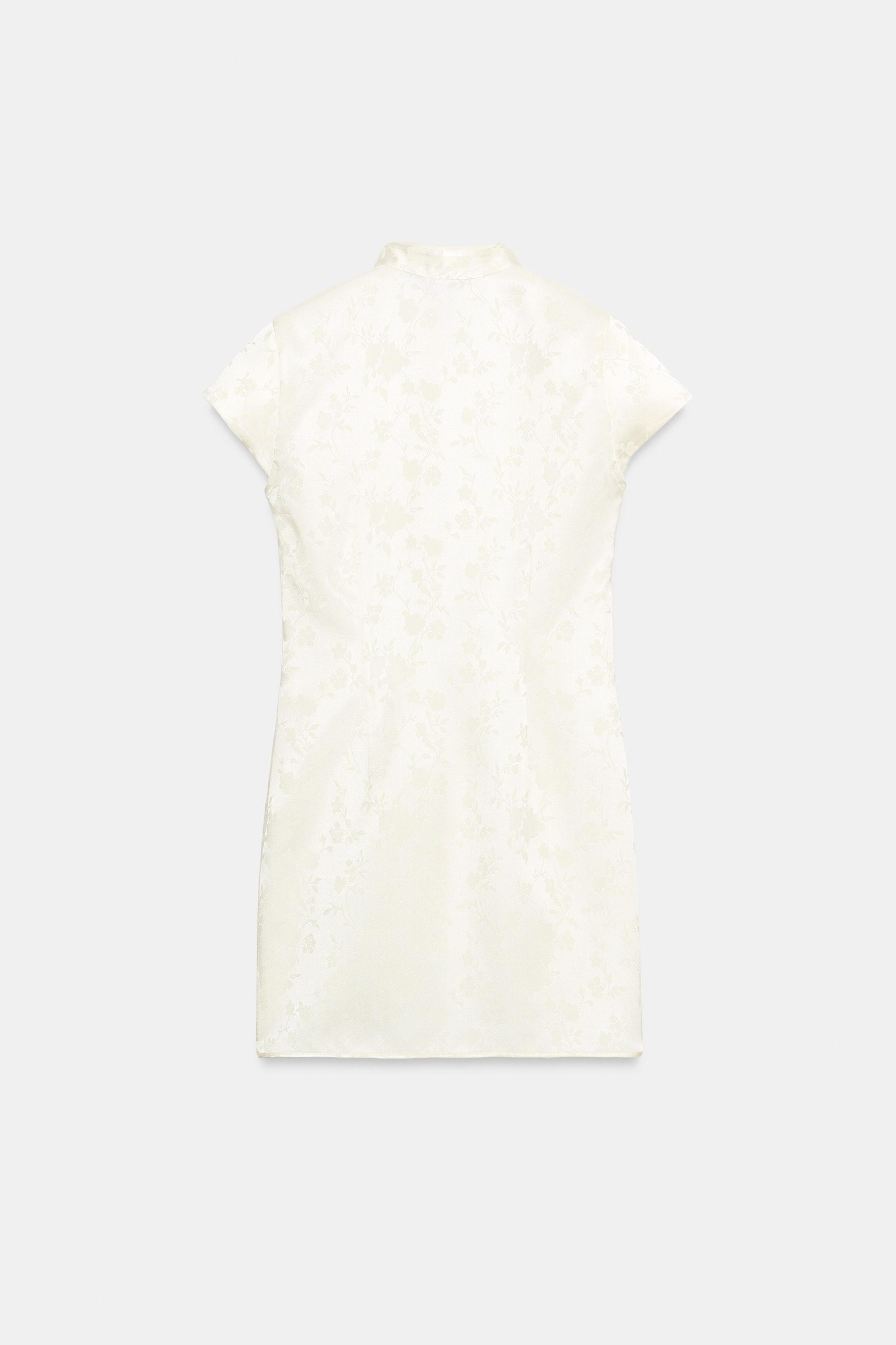SHORT JACQUARD DRESS | Zara UK