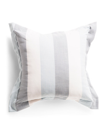 Made In Usa 18x18 Striped Pillow | TJ Maxx