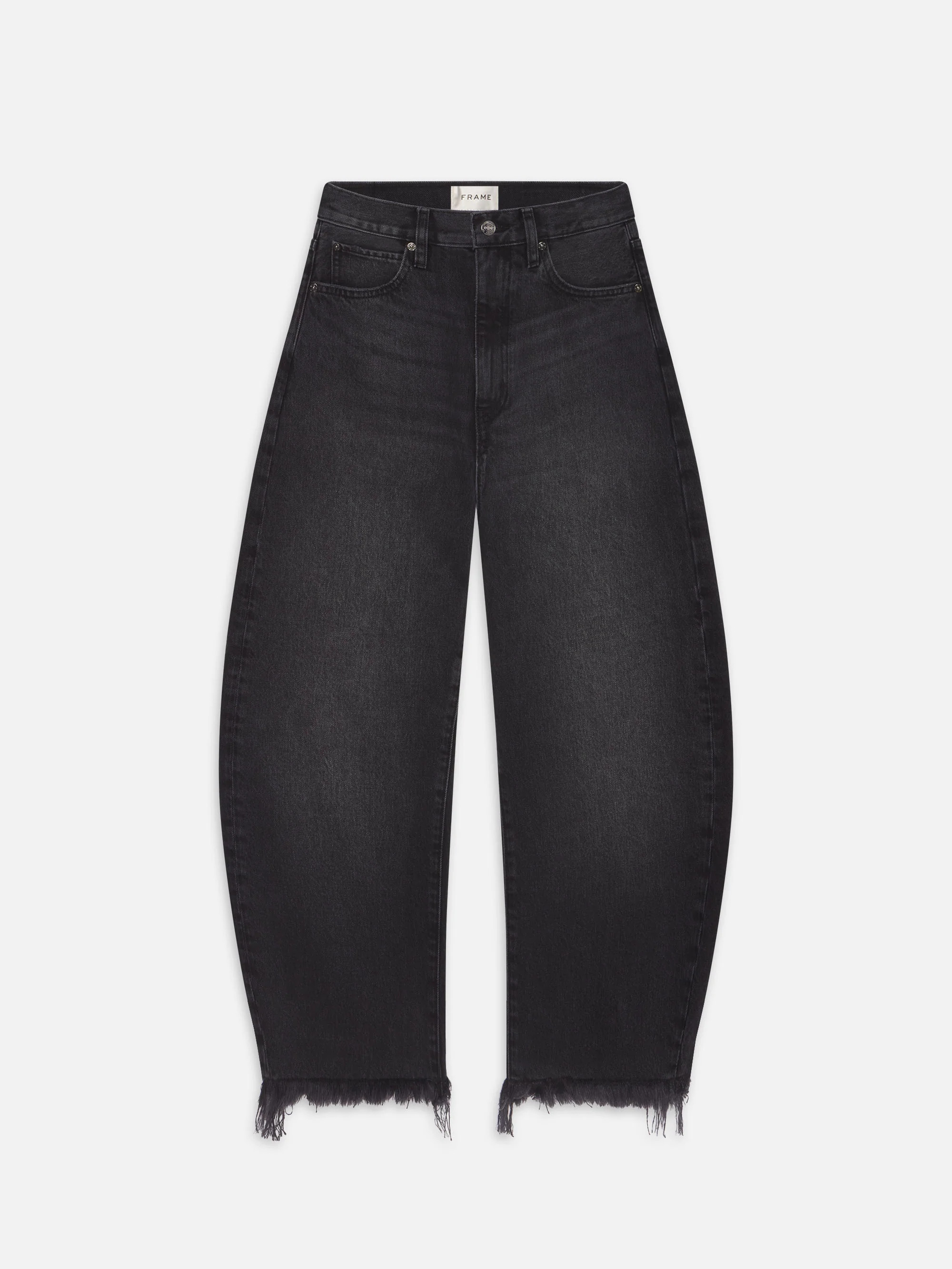 The Bubble Crop -- Limitless Raw Fray | Frame Denim