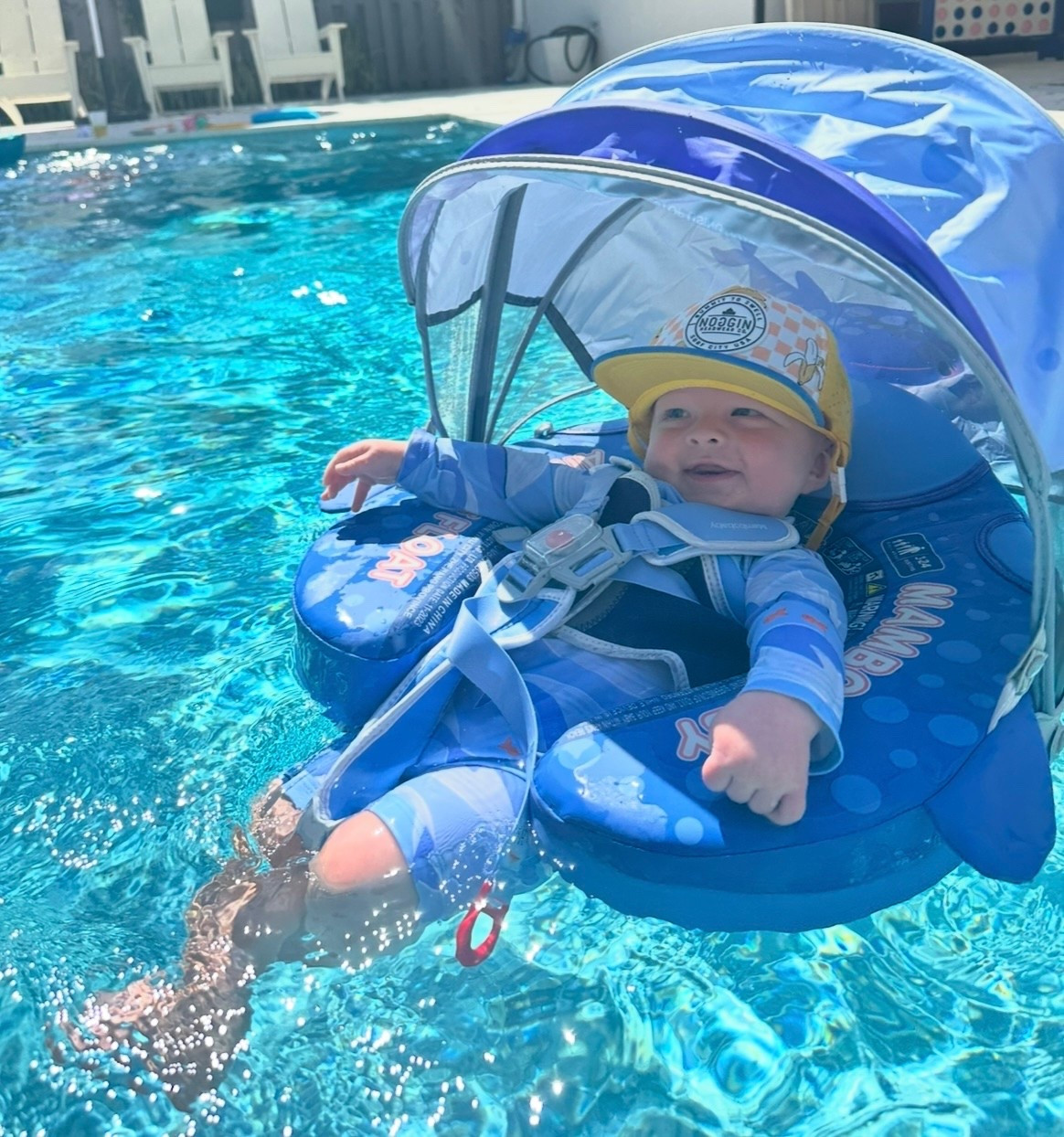 Summer time essentials with a little one! This pool float is next level! Comes in many designs and color ways. Perfect baby shower gift. 

#LTKBump #LTKBaby #LTKmomlife