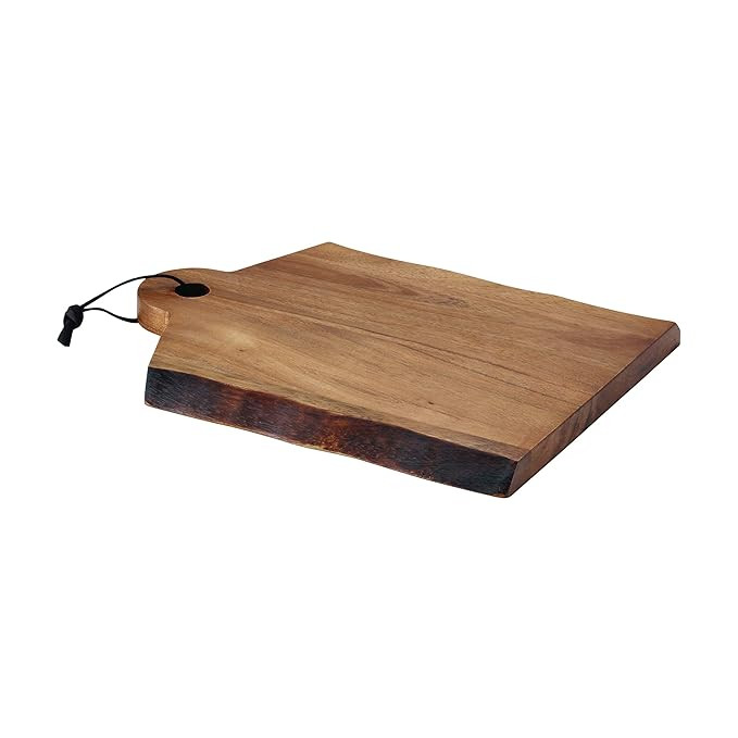 Rachael Ray 50796 Pantryware Wood Cutting Board With Handle/ Wood Serving Board With Handle - 14 ... | Amazon (US)