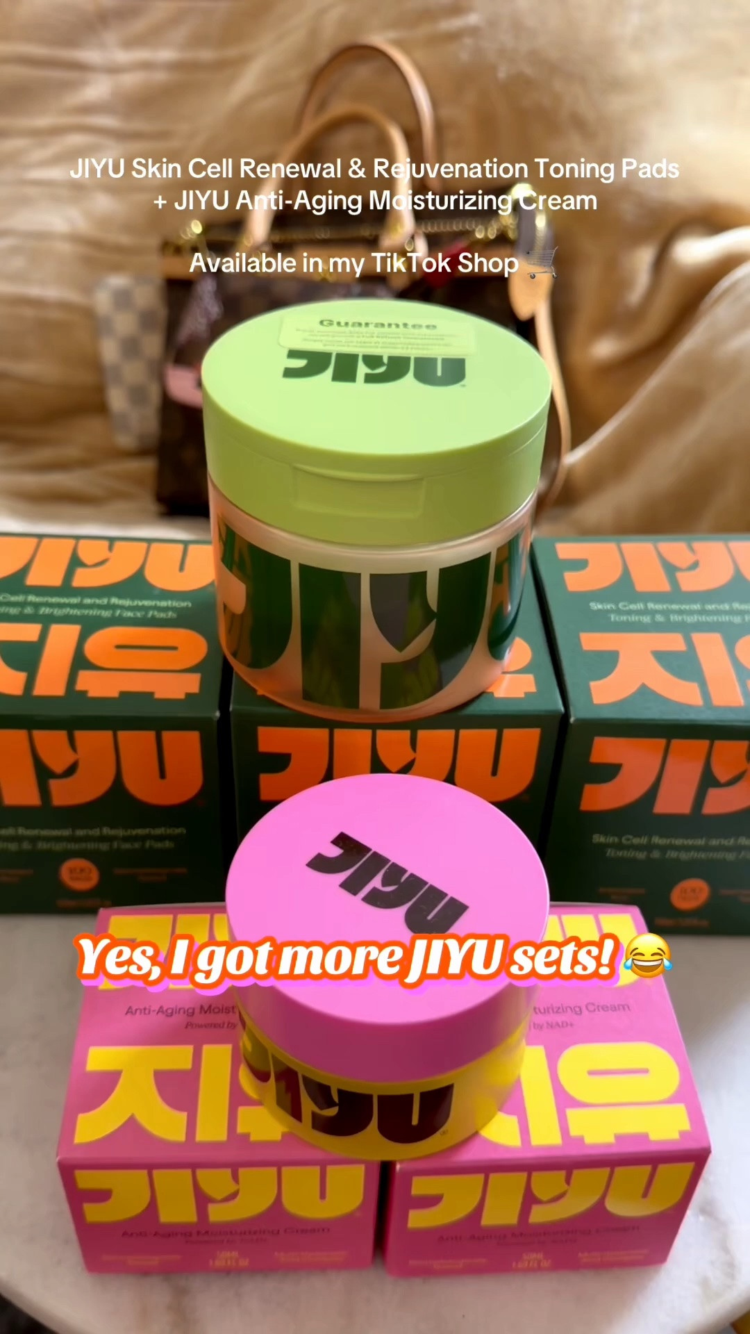 POV: When you find skincare that actually works, you keep a backup… or three. 🤭✨

Okay, don’t judge me—I got more JIYU toner pads!
I know it looks like I’m hoarding them, but I’ve noticed such a difference in my skin. My complexion looks brighter, healthier, and more radiant than before. These products have truly become staples in my skincare routine, both day and night.
When something works this well, you make sure you never run out. 💖 

@JiYu Skin Korean Skincare 
Skin Cell Renewal and Rejuvenation
Toning & Brightening Toner Pads

Available in my TikTok Shop🛒

Shop here:
https://on.ltk.com/+gh93L7w8dfTXEdo6S0QZyw

https://on.ltk.com/+IZmDgpuKFSsNz378P068ZQ

#JIYUSkincare #KoreanSkincare #SkinCareRoutine #GlowUp #BrighterSkin #madammmstyleicon #mmstyleiconkbeauty #BrighterComplexion #BeautyRoutine #SkinGoals #GlassSkin #SkincareFavorites #HealthyGlow #SelfCareJourney #DailyGlow #SkincareLover

#LTKgrwm #LTKmorningroutine #LTKBeauty