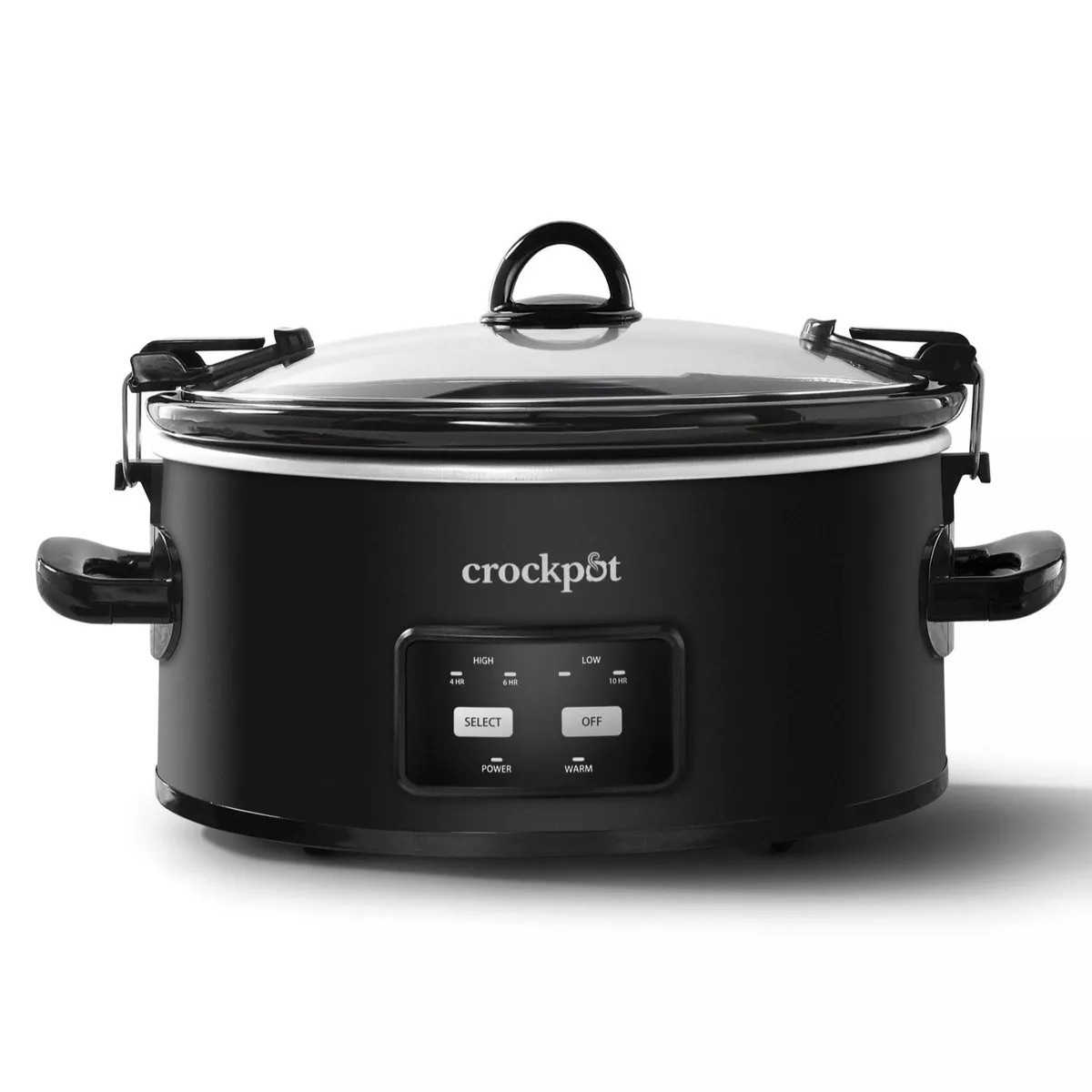 Crock-Pot 6qt Cook & Carry One Touch Programmable Slow Cooker Matte Black: Locking Lid, Removable... | Target