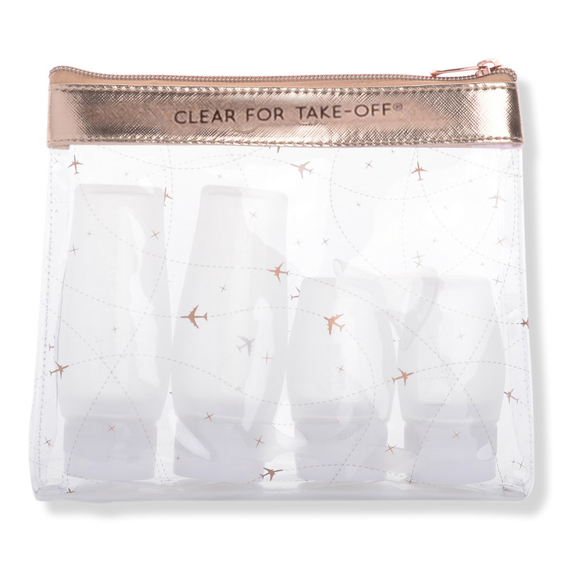 Miamica Rose Gold Silicone Bottle Set | Ulta Beauty | Ulta