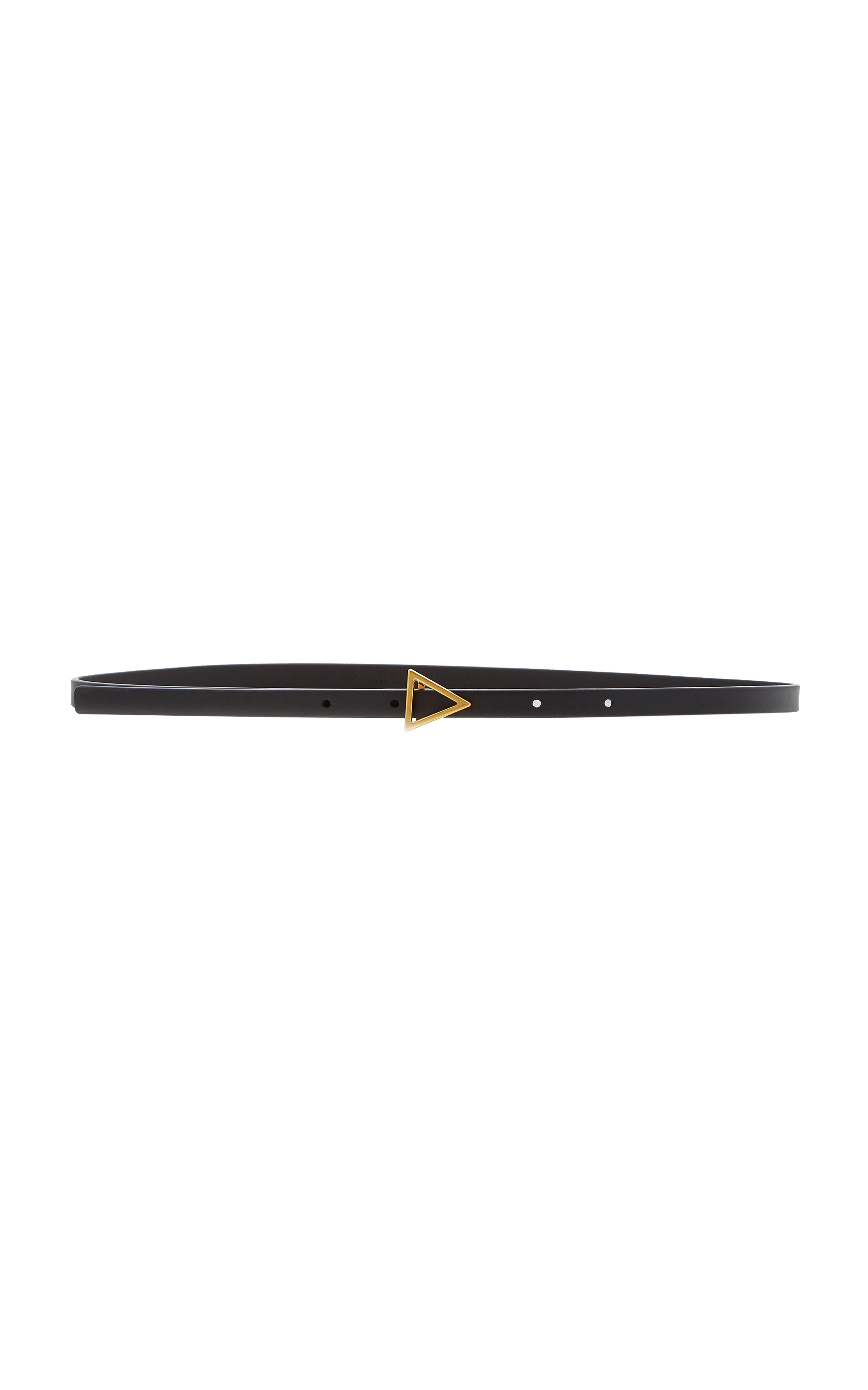 Small Triangle-Buckle Leather Belt | Moda Operandi (Global)