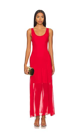 Messi Maxi Dress in Haute Red | Revolve Clothing (Global)