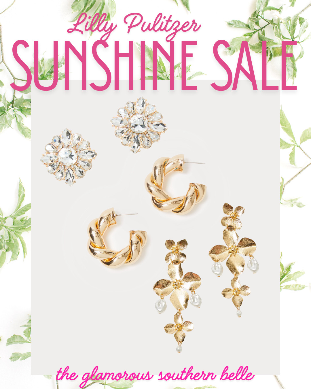 Lilly Pulitzer sale earrings 

 #LTKSaleAlert #LTKFindsUnder50 #LTKWedding