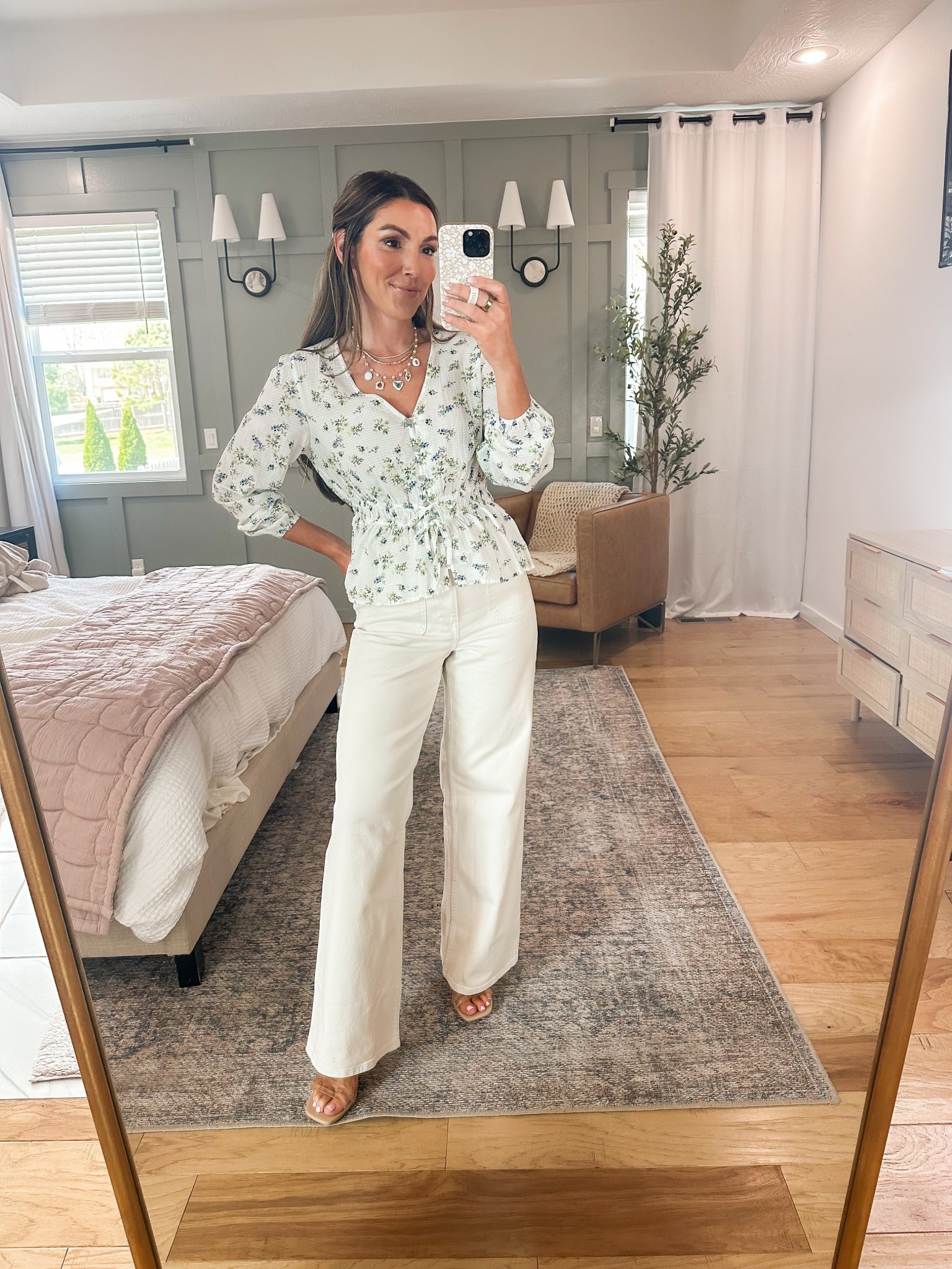 Cute and easy mom look for spring! Walmart, spring outfit, jeans.

#LTKSeasonal #LTKStyleTip #LTKFindsUnder50