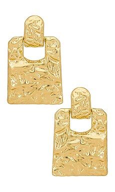 Amber Sceats Sqaure Earring in Gold from Revolve.com | Revolve Clothing (Global)
