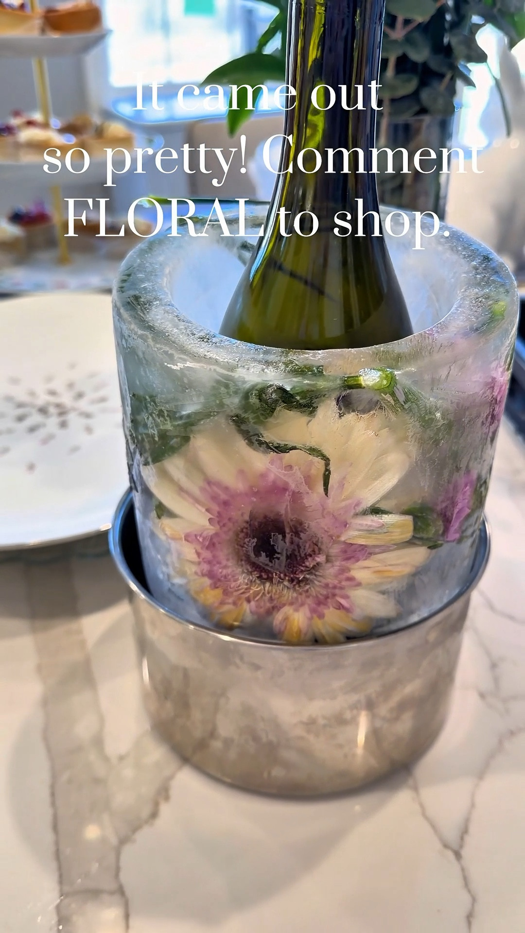 How to for this ice mold! I use multiple times a year for various parties and events. Biggest pieces of advice. give yourself time to freeze overnight and use lots of hot water to get it loose! You might think it won’t come out, but be patient and gentle and it’ll come out beautifully! I pop the finished ice ring back in the freezer once I get it out of the mold. 

#LTKHome #LTKSeasonal