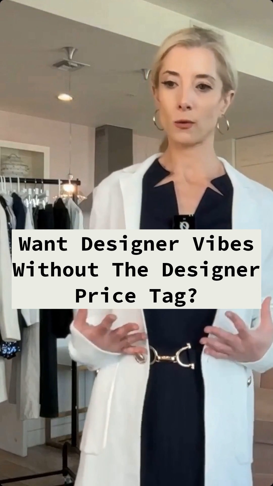 Want Designer Vibes Without The Designer Price Tag? Volume on for this LTK grwm video, "How to Look Designer On a Budget," live clip from My Chic Style Live on amazon live LTK petite girl friendly and LTK storytime

#LTKPetite #LTKgrwm #LTKstorytime
