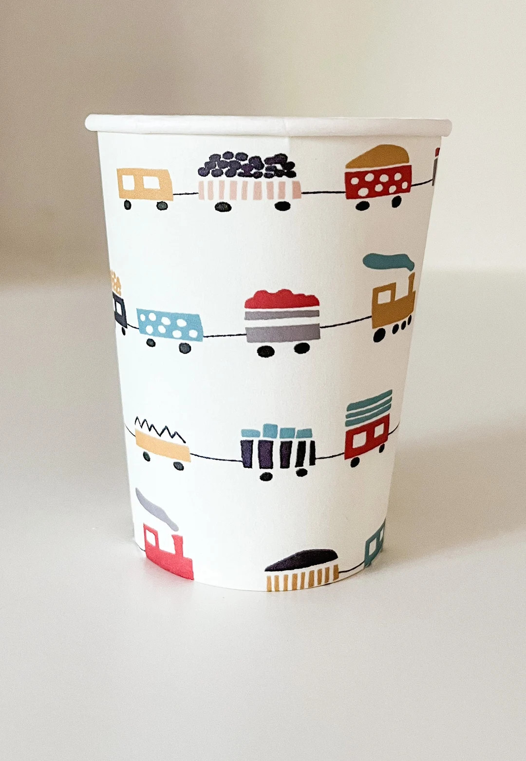 Train Paper Cups (Pack of 8) - Train Birthday Party and Baby Shower - Train Party Decorations - C... | Etsy (US)