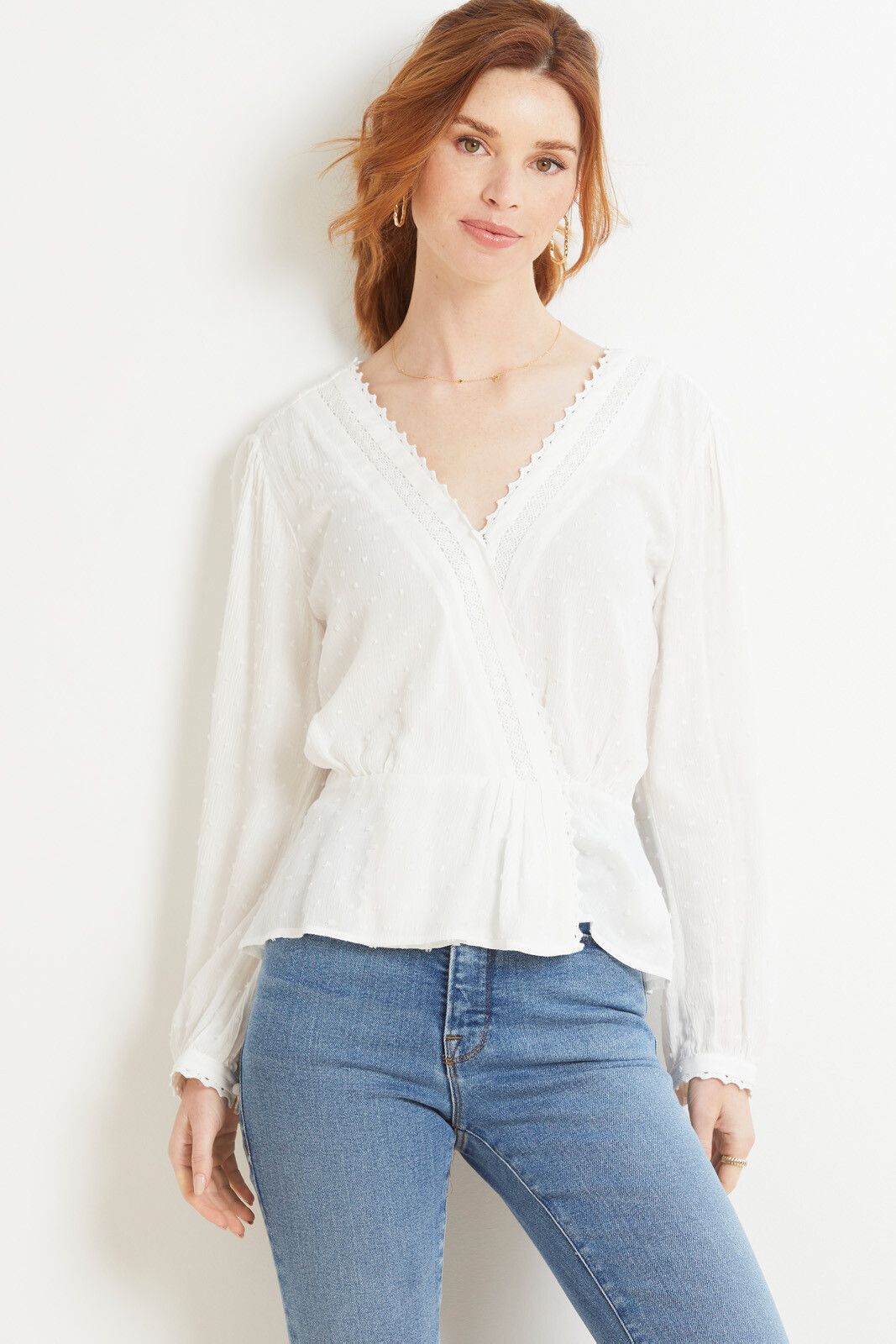 PAIGE Nikola Blouse | EVEREVE | Evereve