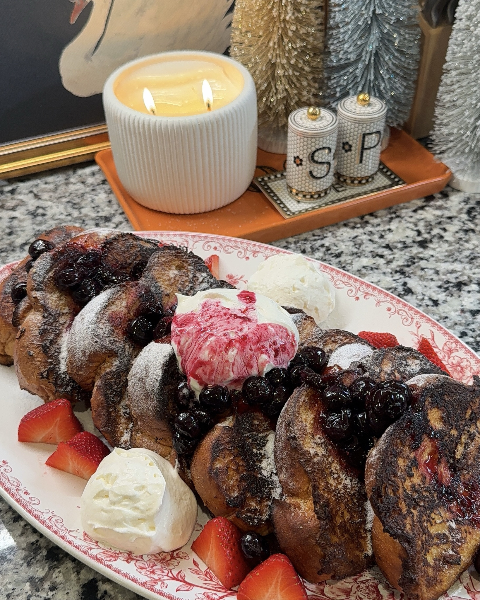 Challah French Toast 🫐🍓🍞 

#LTKSeasonal #LTKHome #LTKFindsUnder50