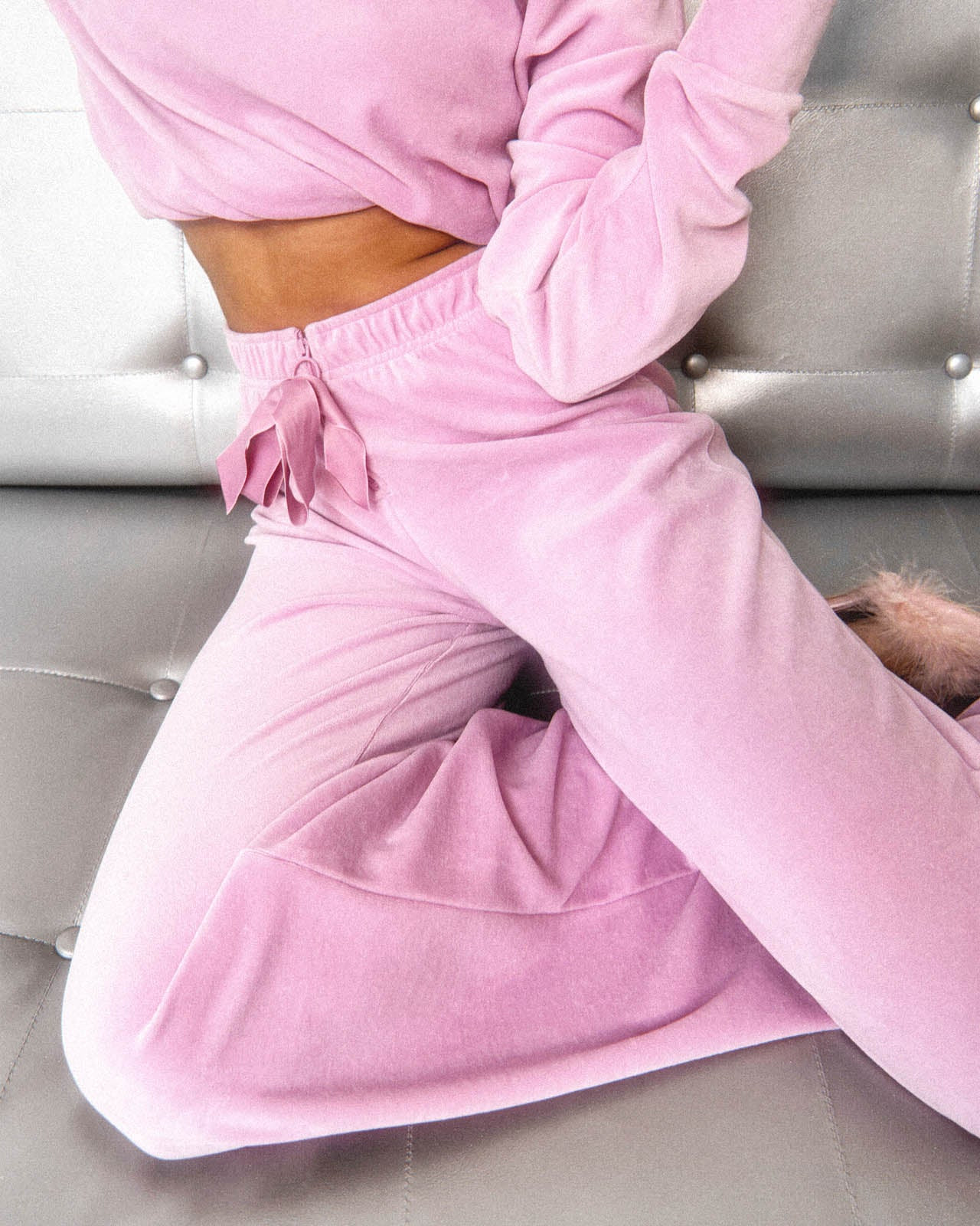 Velour Wide Leg Pant | florence by mills fashion