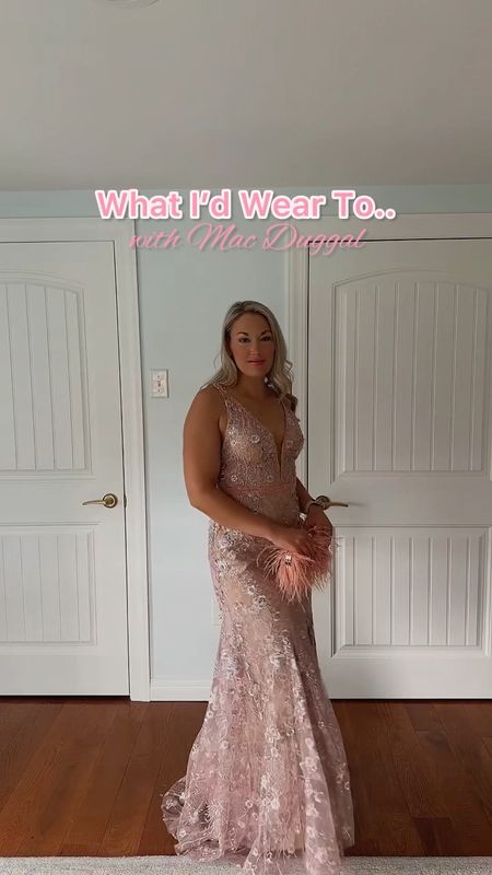 What I’d Wear to with Mac Duggal 
gala dress, formal wedding, Mother’s Day, spring garden party, Kentucky derby, vacation, floral dress, family photos dress

#LTKVideo #LTKwedding #LTKSeasonal