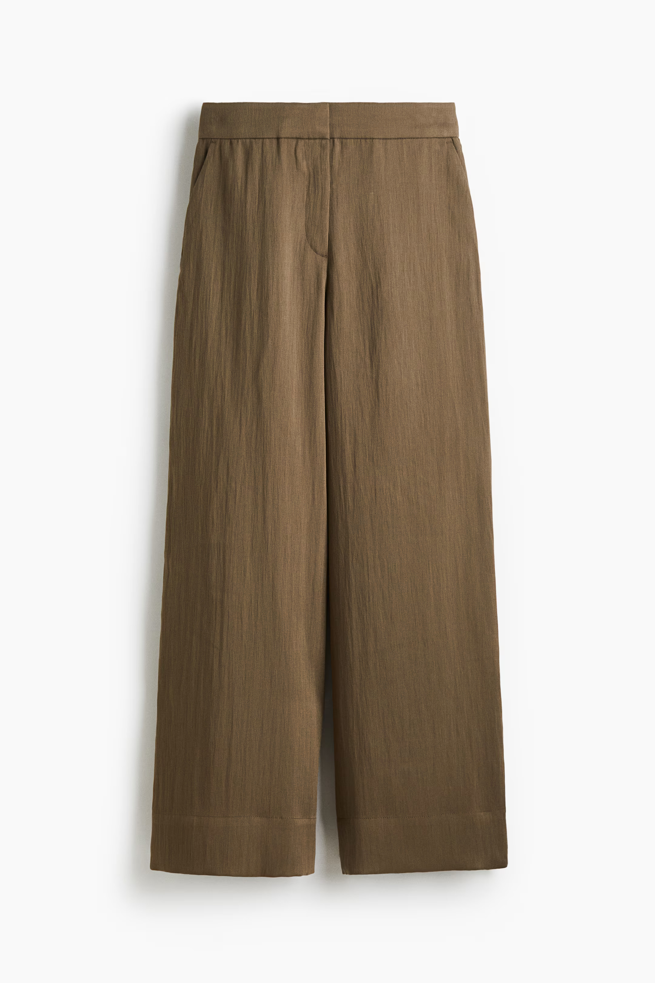Wide twill trousers | H&M (UK, MY, IN, SG, PH, TW, HK)