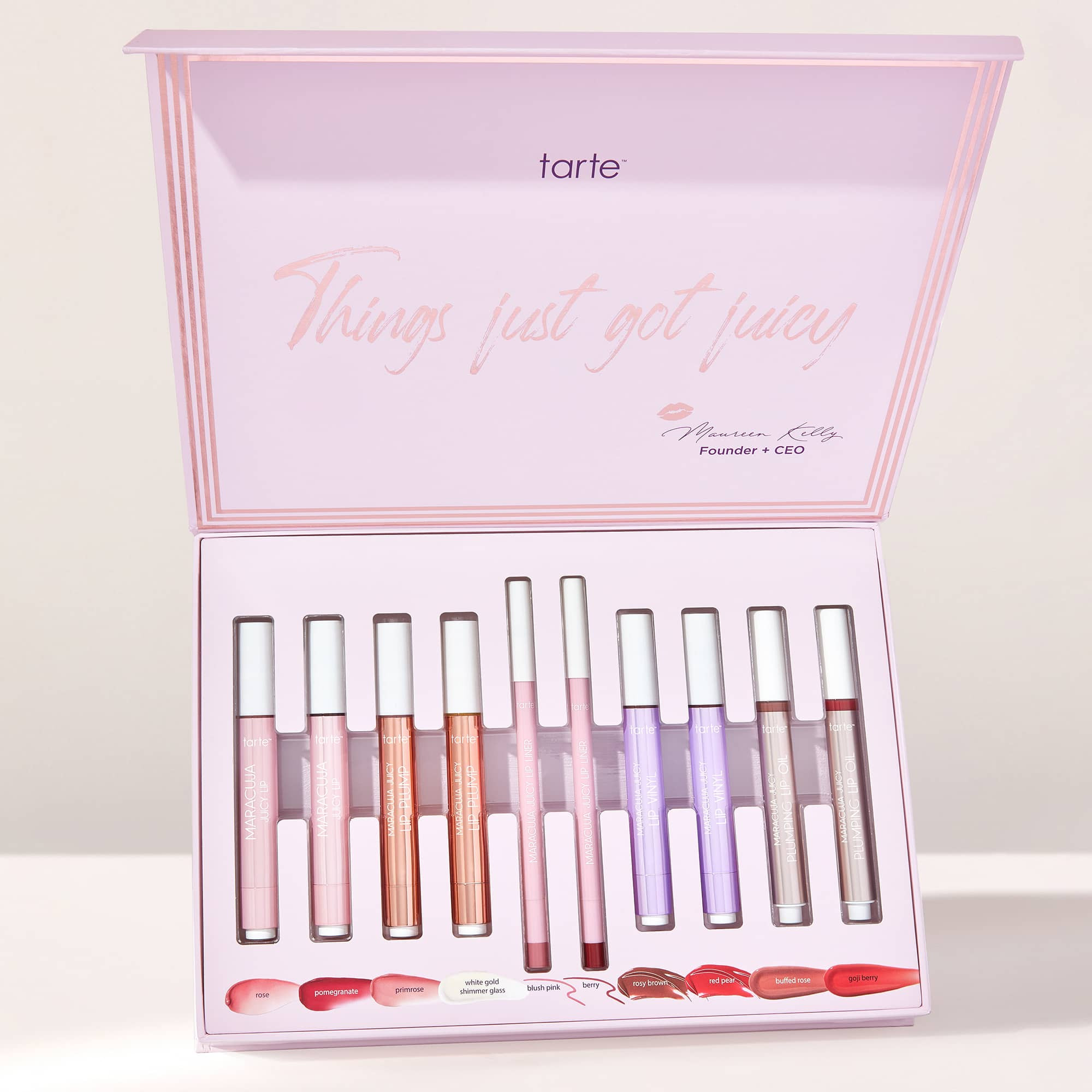 maracuja juicy lip collector's set | tarte cosmetics (Global)