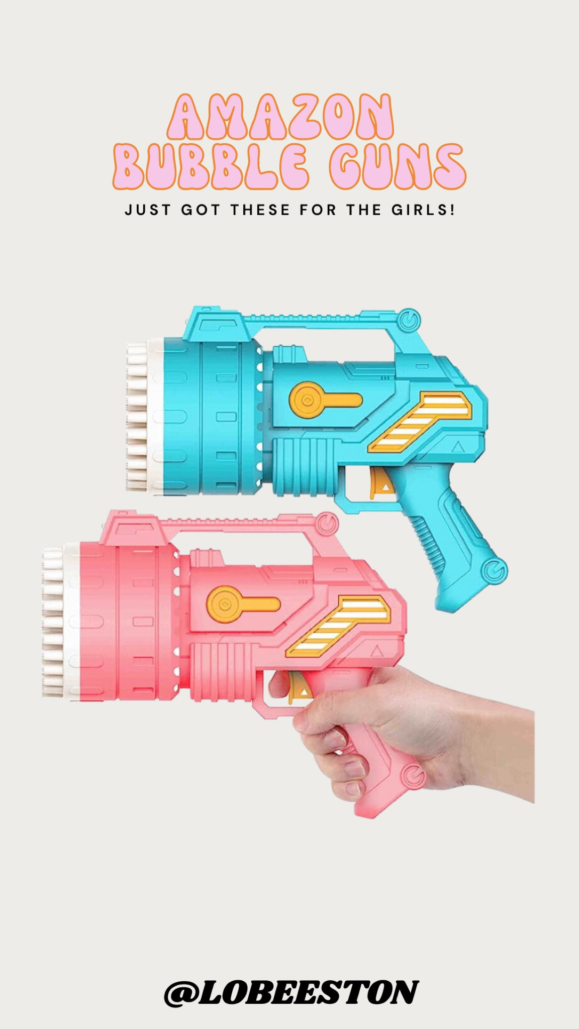Amazon Bubble Gun!! 