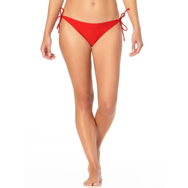 No Boundaries Junior's Side Tie Bikini Bottom Swimsuit | Walmart (US)