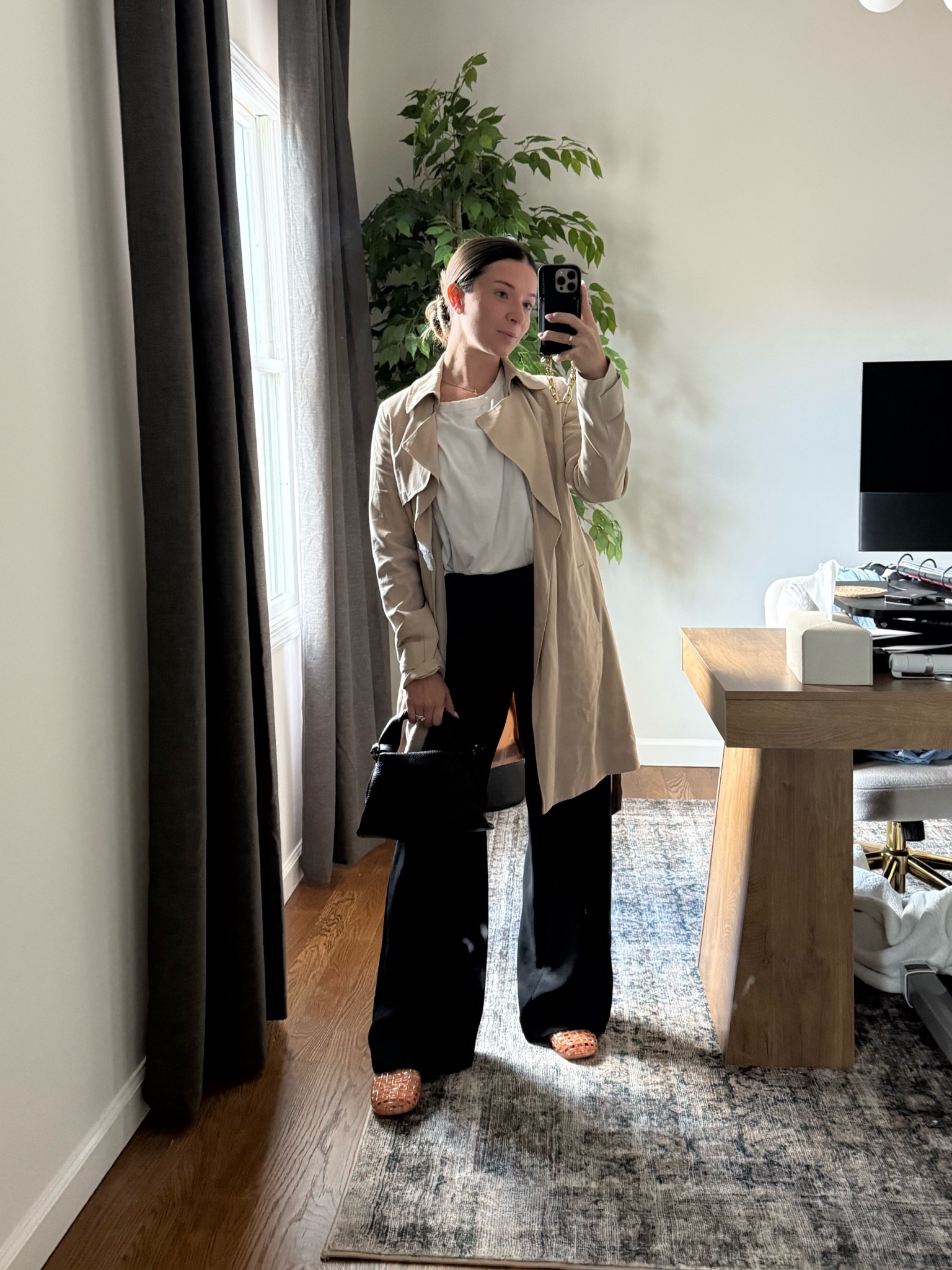 Church ootd
Hopped on the jelly shoe train 
Aritzia lodge pants are worth the hype

#LTKmomlife #LTKootd