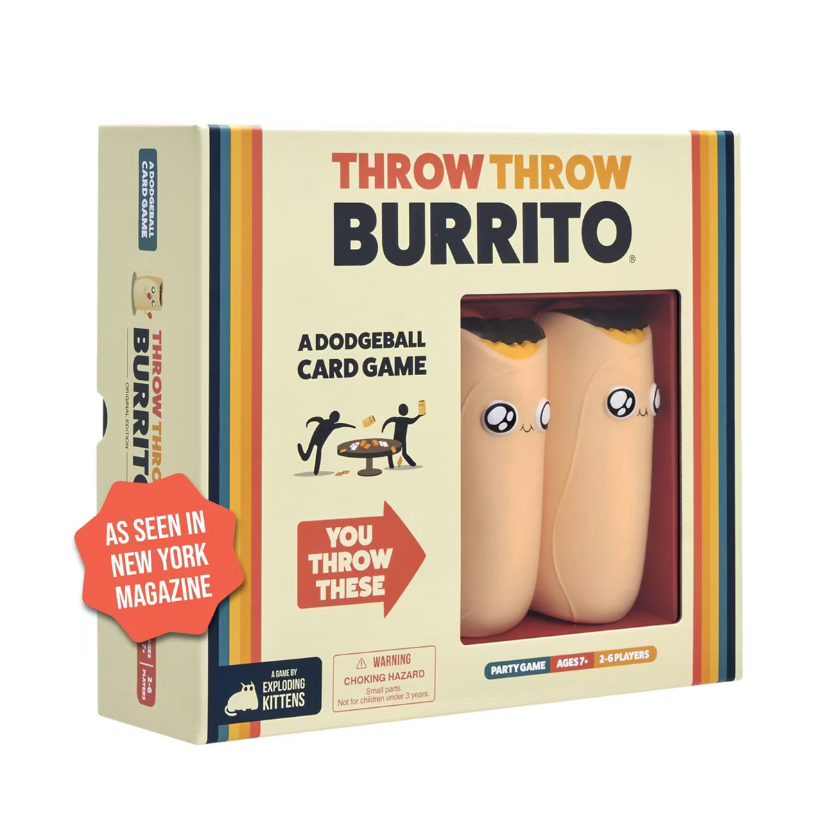 Throw Throw Burrito by Exploding Kittens - A Dodgeball Card Game: Quick 15-Minute Party Fun with ... | Target