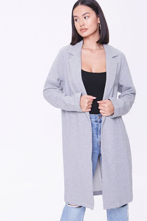 Open Front Duster Jacket | Forever 21 (US)