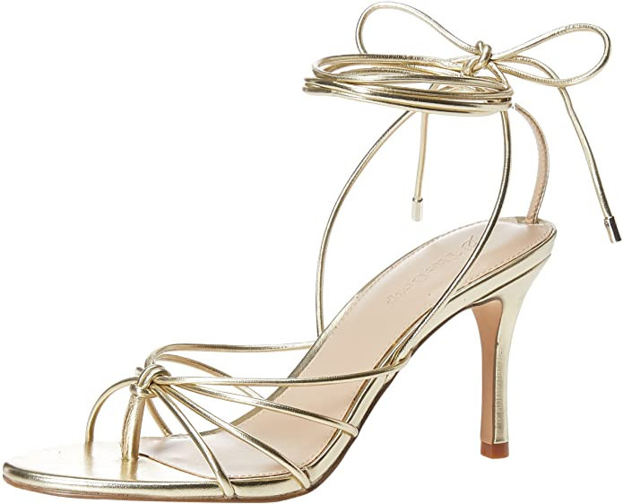 The Drop Women's Archie Lace-Up Strappy Heeled Sandal | Amazon (US)