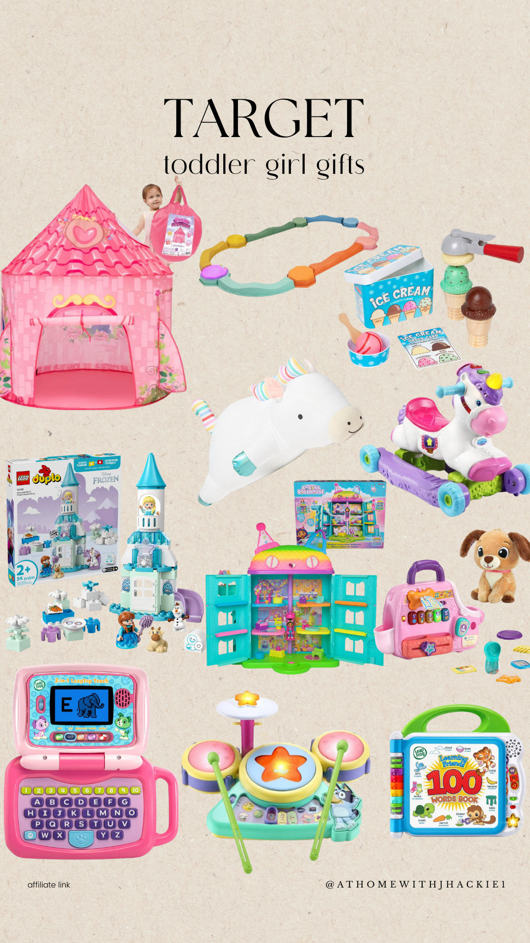Target toddler girl gifts, toddler girl christmas toys, target kids toys, holiday gifts for toddler girls, target pretend play toys, princess toys target, toddler learning toys, target unicorn toys, toddler educational toys, girl gift ideas age 2–4, frozen duplo set, toddler playhouse gift, target musical toys, toddler creativity toys, top toys for toddler girls 

 

#LTKGiftGuide #LTKHoliday #LTKSeasonal
